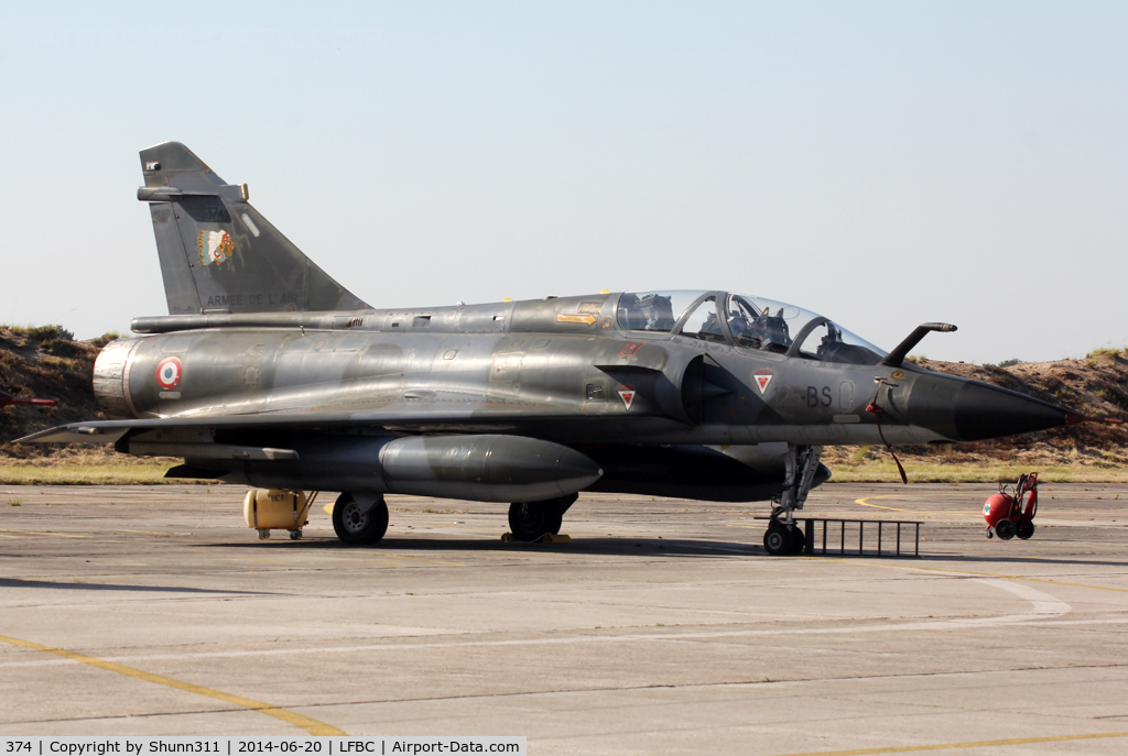 374, Dassault Mirage 2000N C/N not found 374, Participant of the Cazaux AFB Spotterday 2014
