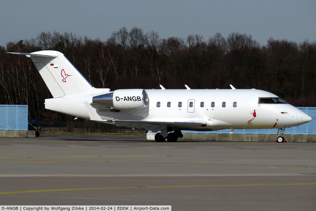D-ANGB, 2002 Bombardier Challenger 604 (CL-600-2B16) C/N 5541, visitor