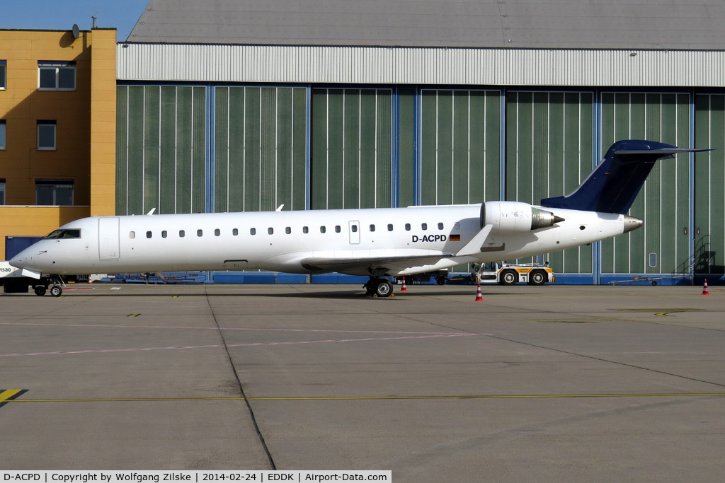 D-ACPD, 2001 Canadair CRJ-701ER (CL-600-2C10) Regional Jet C/N 10015, visitor