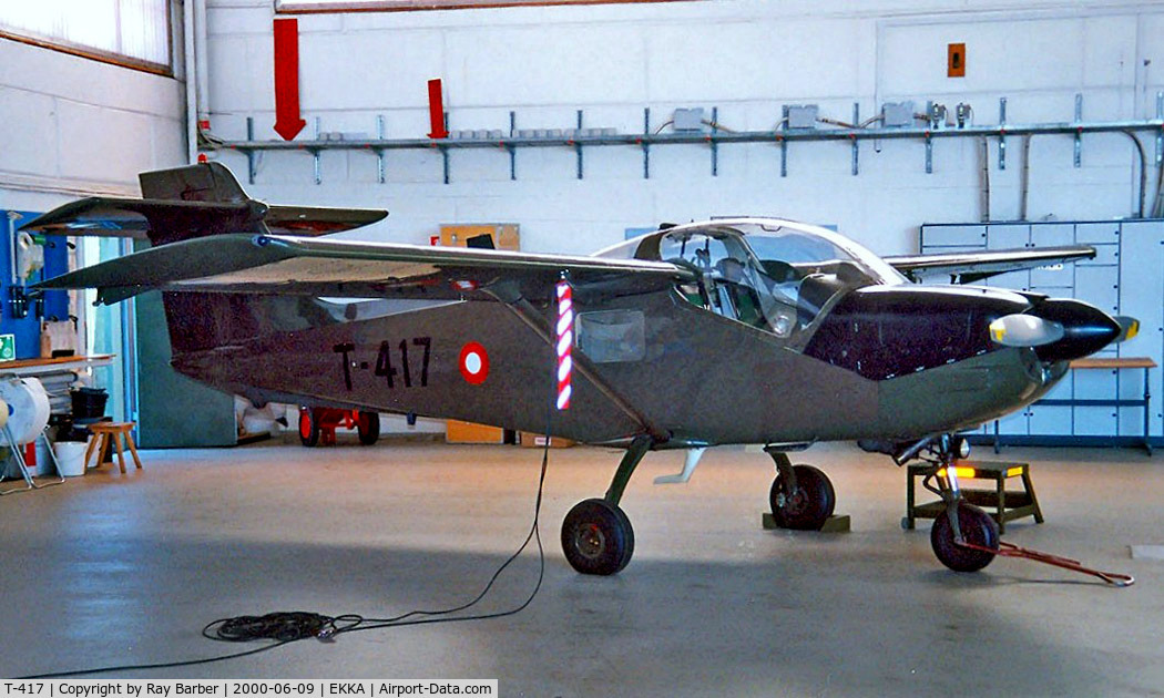 T-417, Saab T-17 Supporter C/N 15-217, Saab MFI-17 Supporter [15-217] (Danish Air Force) Karup~OY 09/06/2000