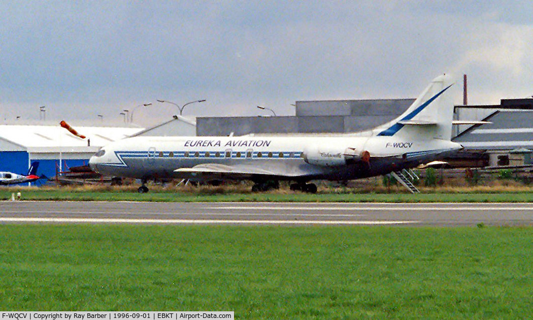 F-WQCV, 1969 Sud Aviation SE-210 Caravelle 11R C/N 264, Sud Aviation SE.210 Caravelle 11R [264] (Eureka Aviation) Kortrijk-Wevelgem~OO 01/09/1996