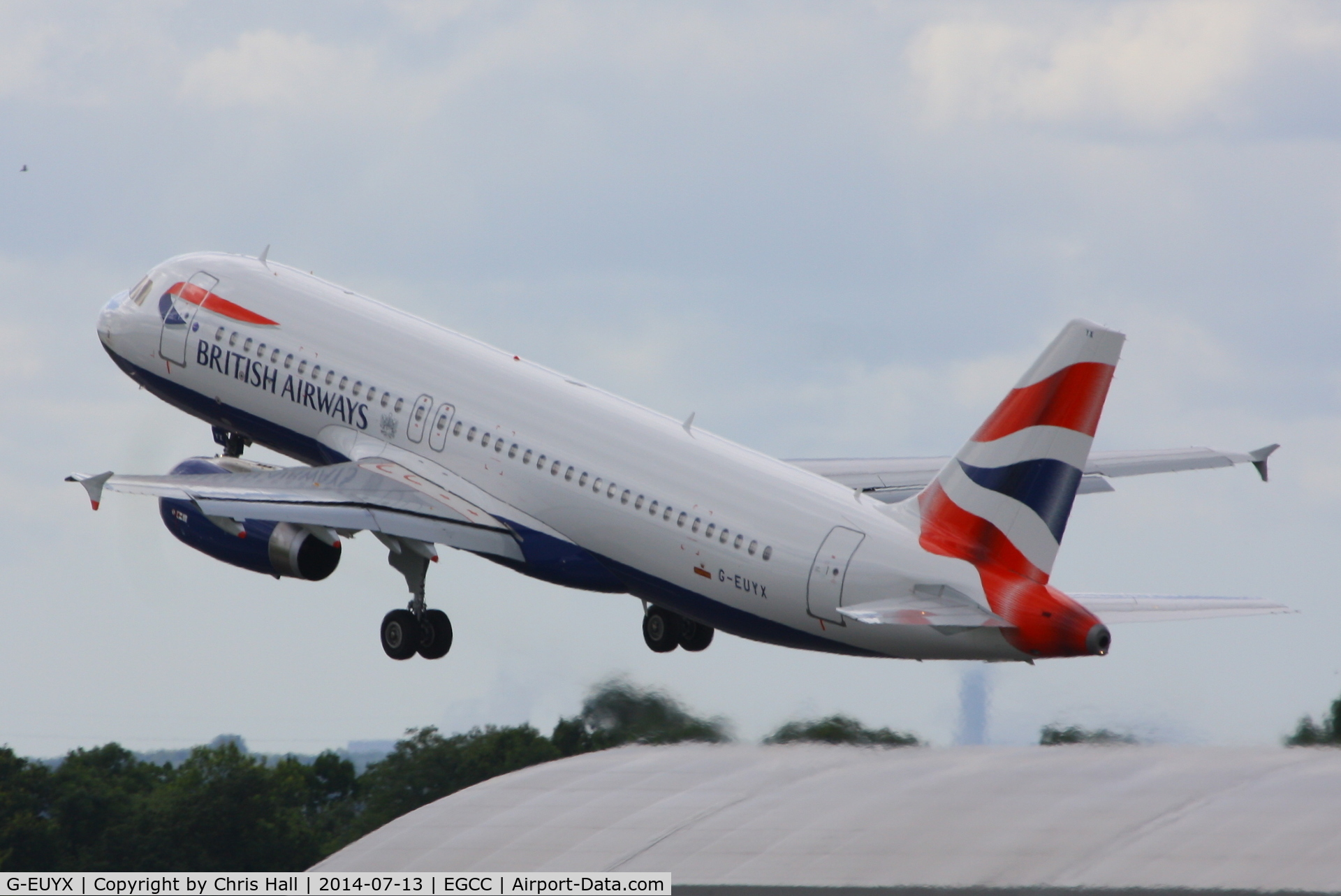 G-EUYX, 2014 Airbus A320-232 C/N 6155, British Airways