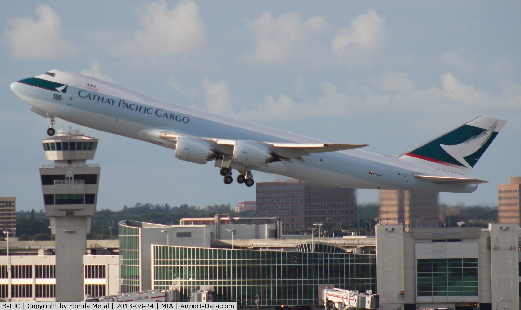 B-LJC, 2011 Boeing 747-867F/SCD C/N 39240, Cathay Cargo 747-800