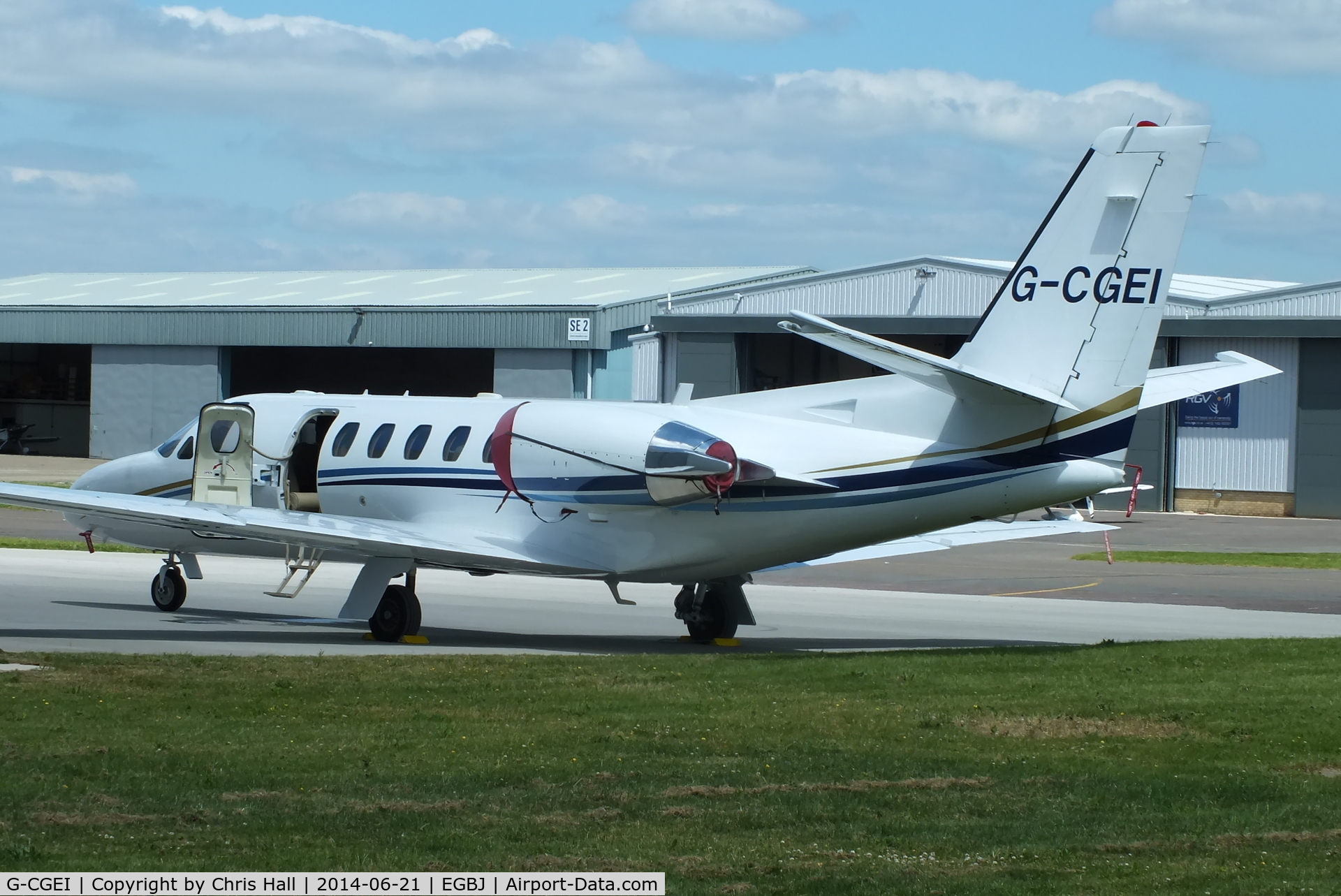 G-CGEI, 2000 Cessna 550 Citation Bravo C/N 550-0951, Staverton resident