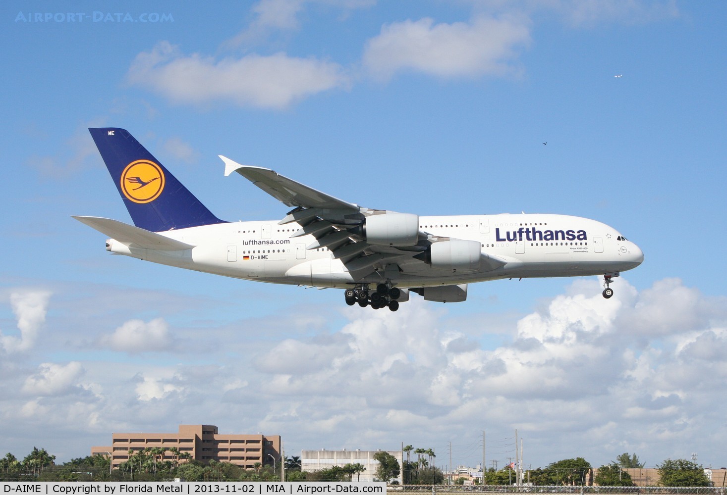 D-AIME, 2010 Airbus A380-841 C/N 061, Lufthansa A380