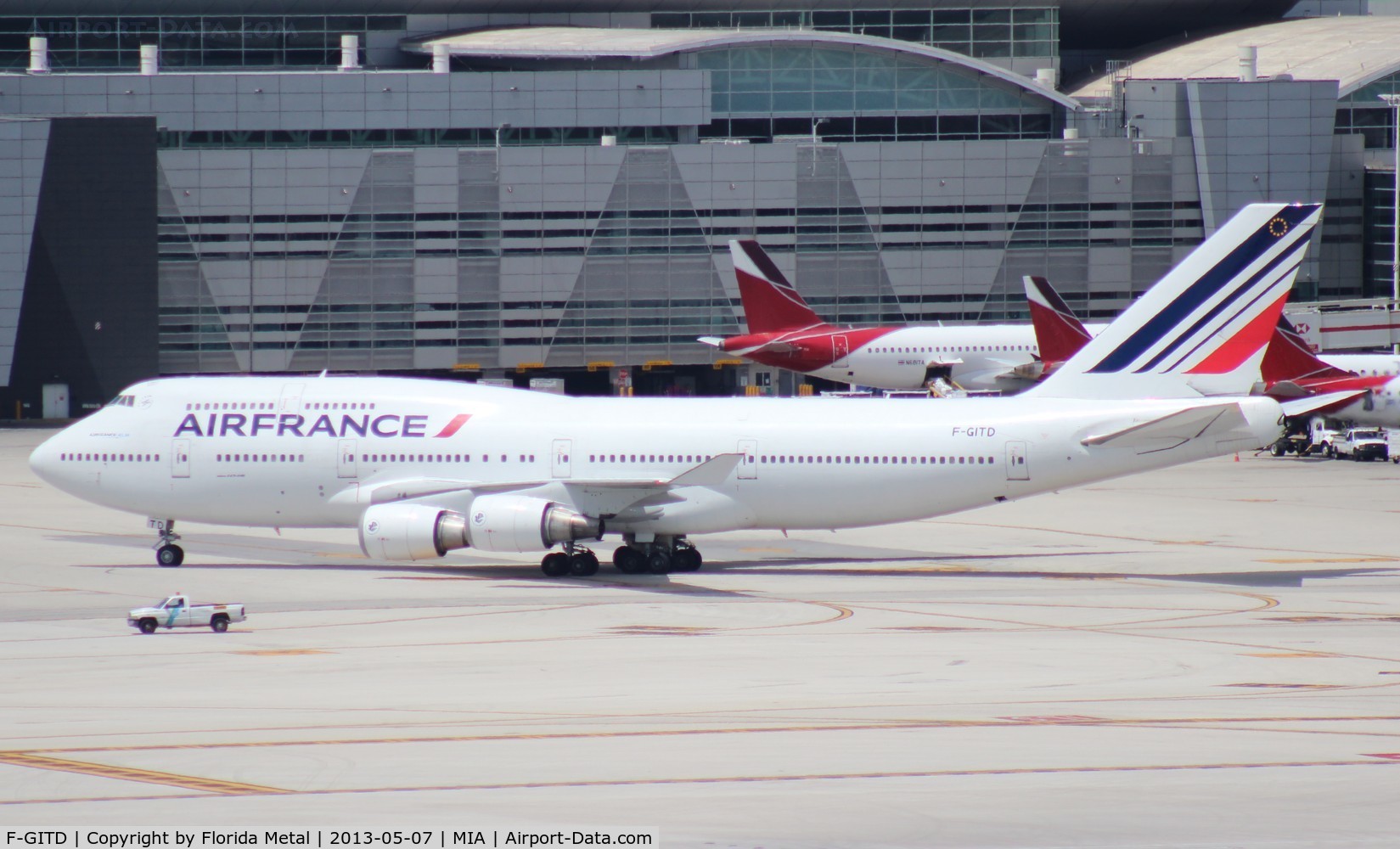F-GITD, 1992 Boeing 747-428 C/N 25600, Air France 747-400