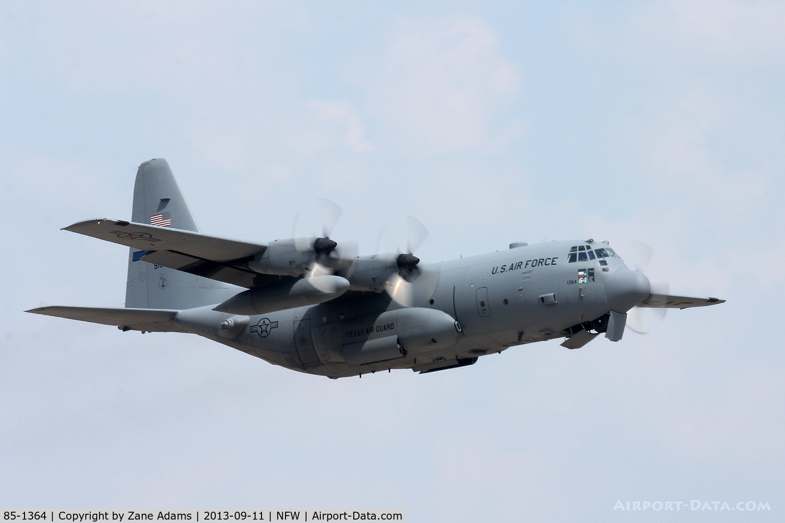 85-1364, 1985 Lockheed C-130H Hercules C/N 382-5076, At Navy Fort Worth