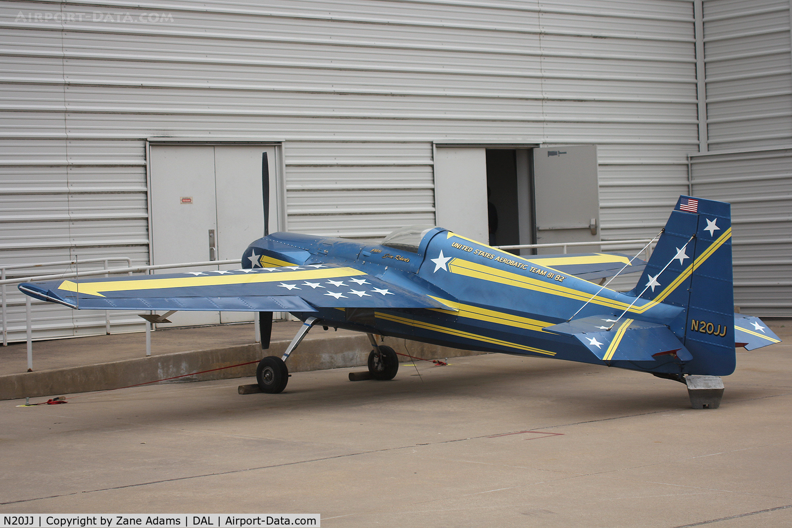 N20JJ, 1978 Stephens Akro Laser Z200 C/N 2002, At The Frontiers of Flight Museum - Dallas, TX