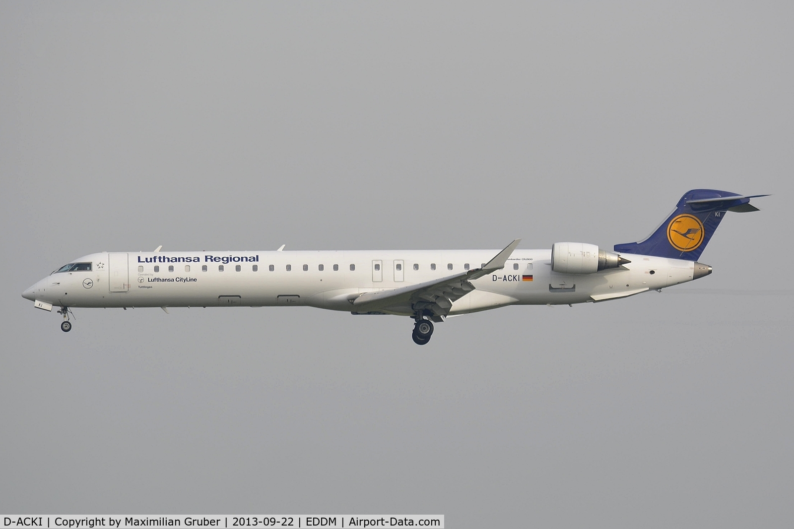D-ACKI, 2006 Bombardier CRJ-900LR (CL-600-2D24) C/N 15088, Lufthansa Cityline