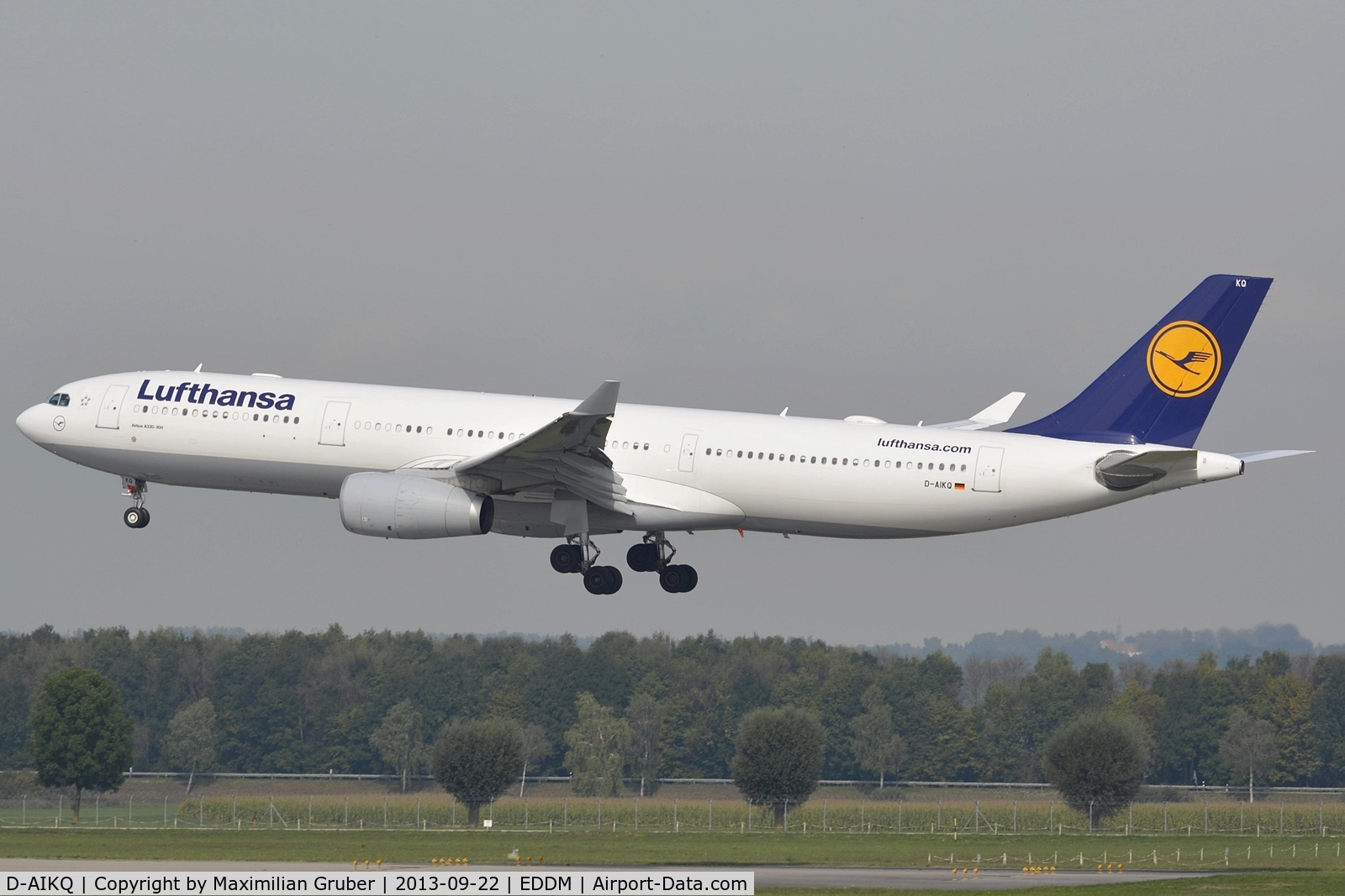 D-AIKQ, 2012 Airbus A330-343X C/N 1305, Lufthansa
