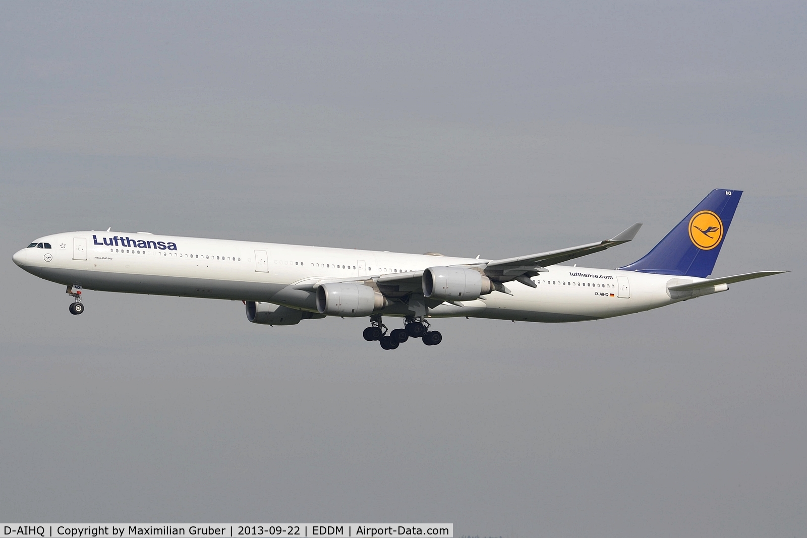 D-AIHQ, 2007 Airbus A340-642 C/N 790, Lufthansa