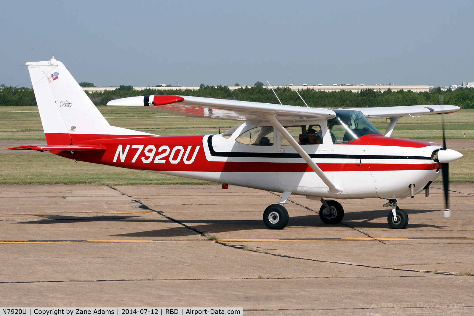 N7920U, 1964 Cessna 172F C/N 17251920, At Dallas Executive Airport