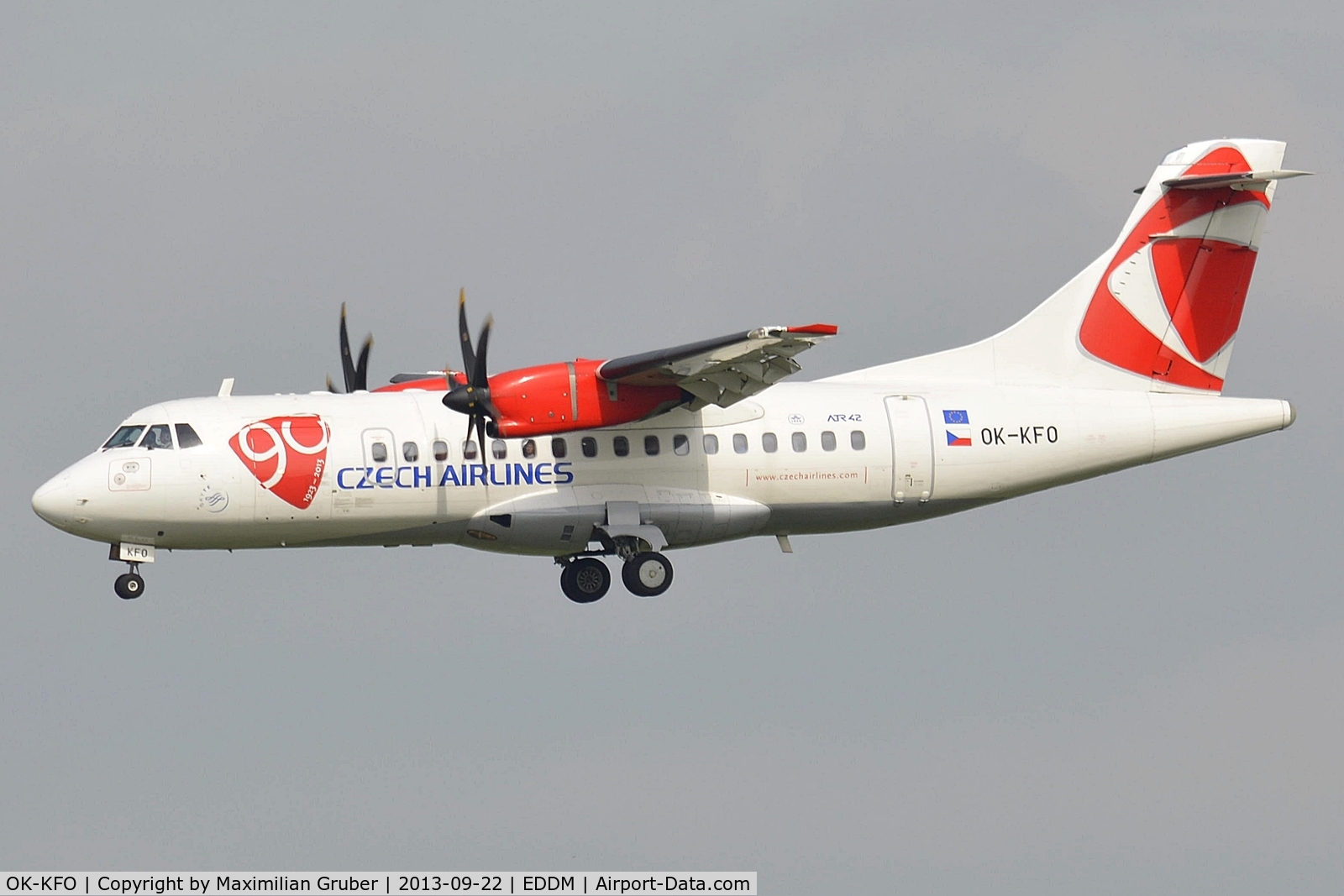 OK-KFO, 2005 ATR 42-500 C/N 633, Czech Airlines