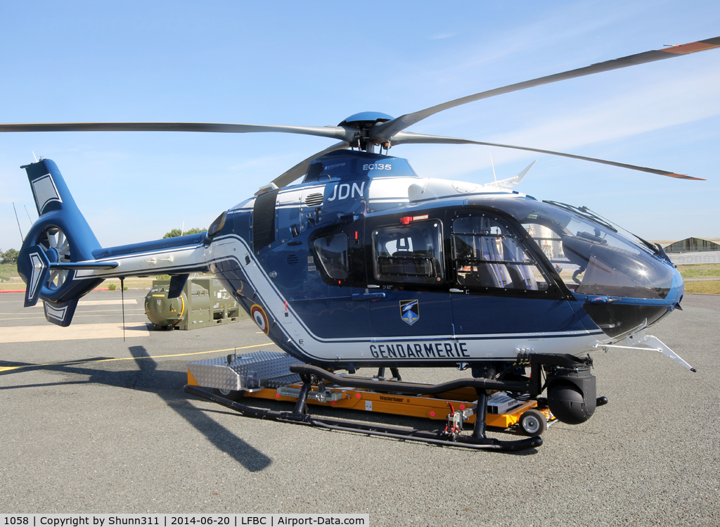 1058, 2012 Eurocopter EC-135T-2 C/N 1058, Participant of the Cazaux AFB Spotterday 2014