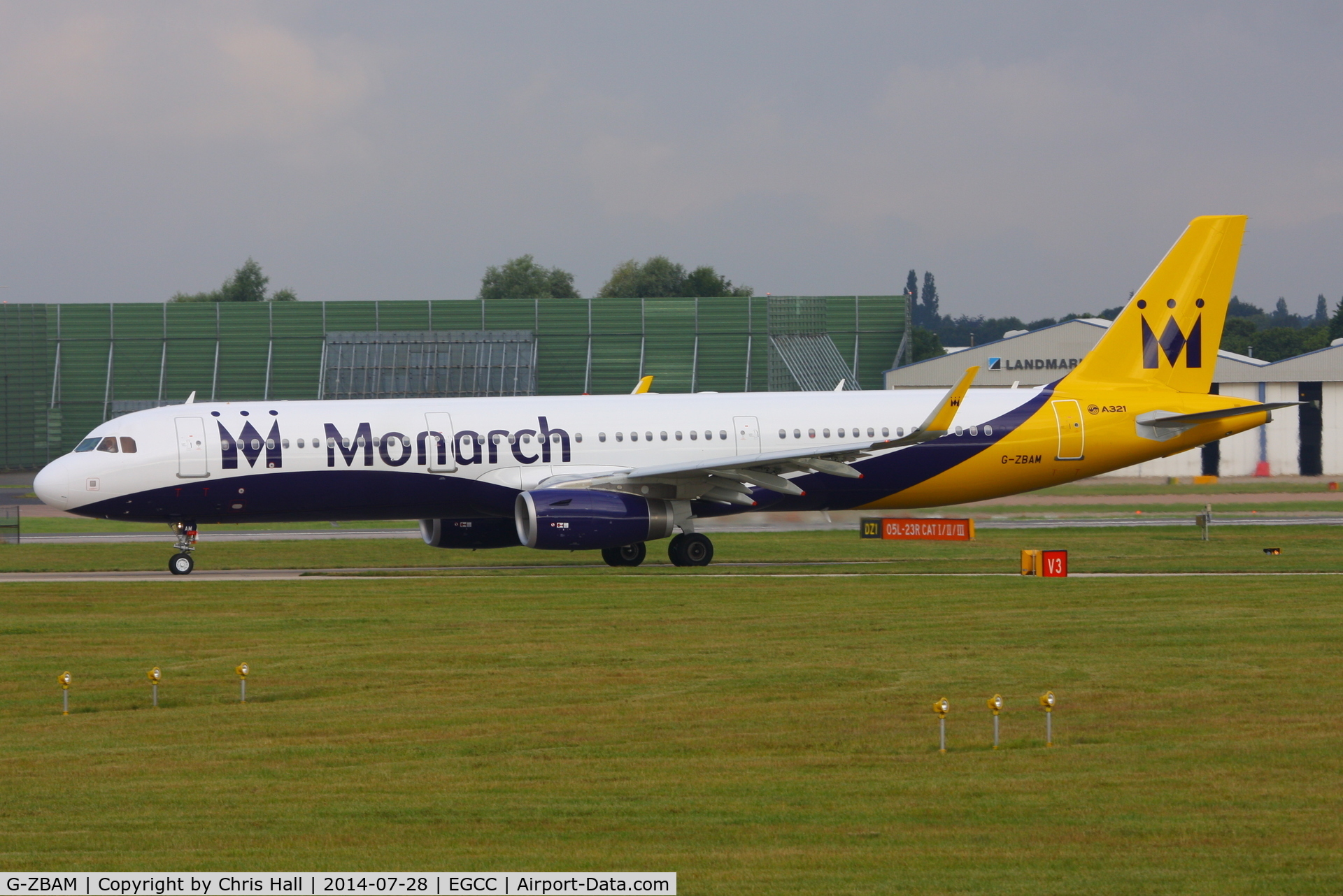 G-ZBAM, 2014 Airbus A321-231 C/N 6059, Monarch