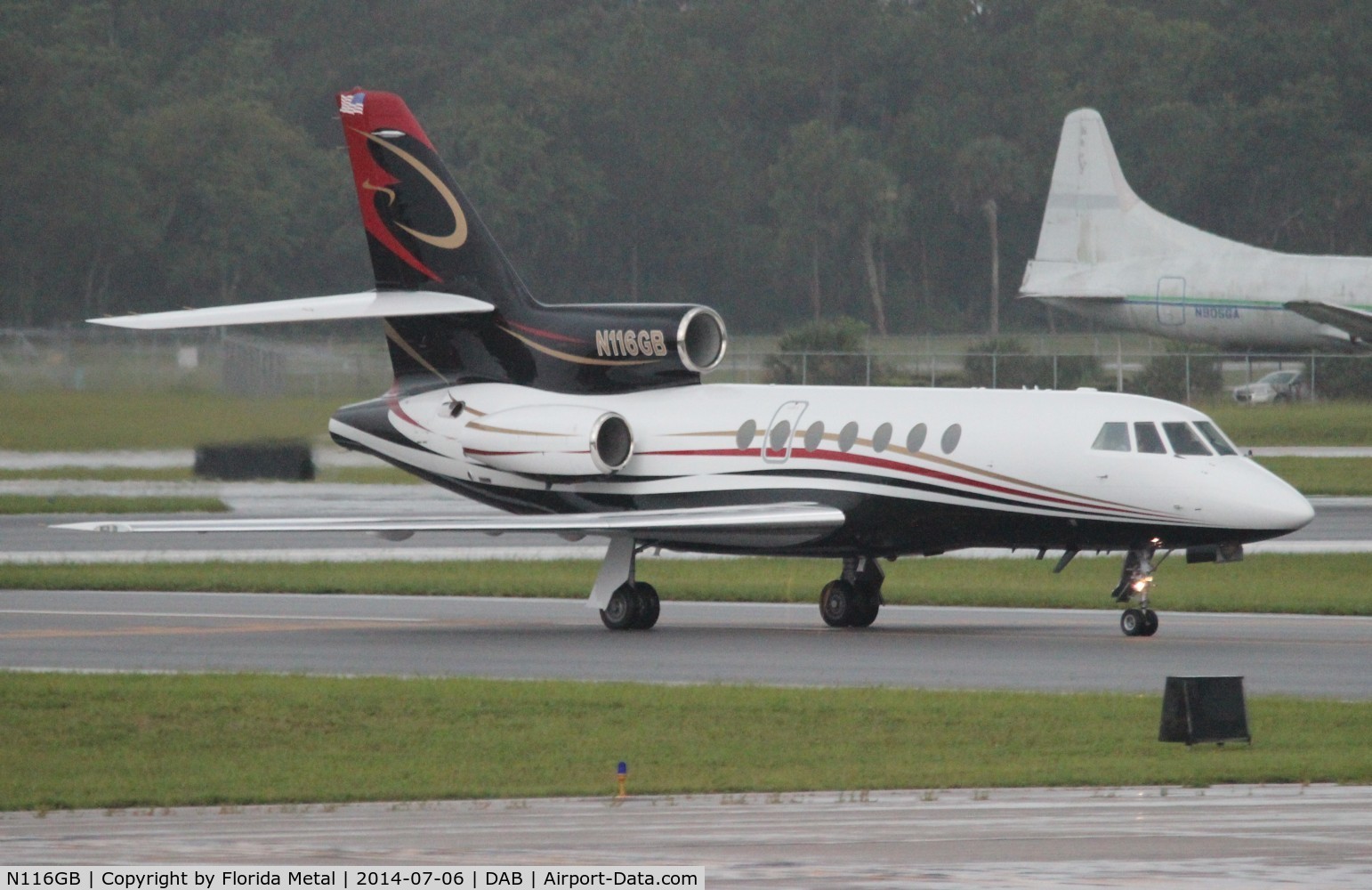 N116GB, 1987 Dassault Falcon 50 C/N 182, Greg Biffle NASCAR Driver Falcon 50