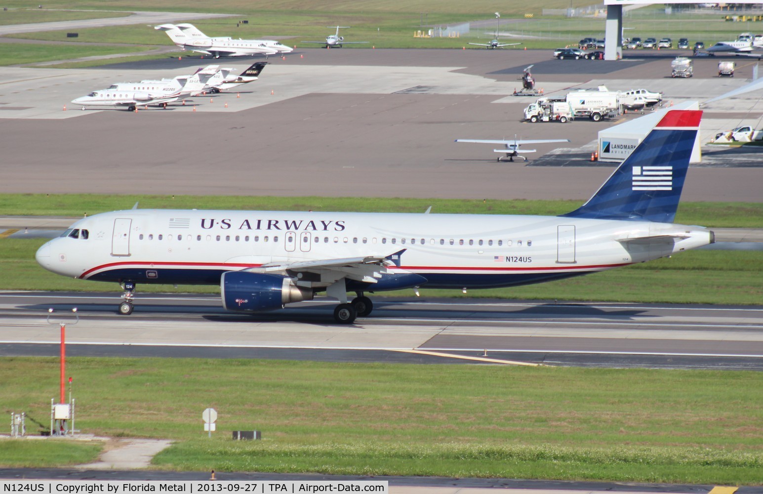 N124US, 2000 Airbus A320-214 C/N 1314, US Airways A320