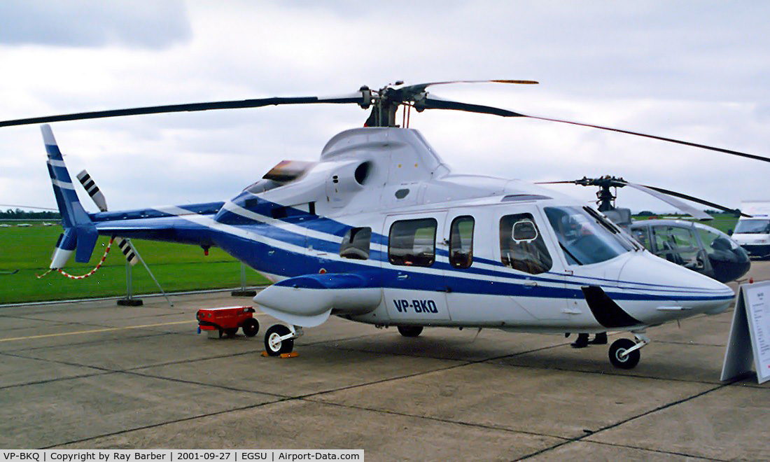 VP-BKQ, Bell 430 C/N 49008, Bell 430 [49008] Duxford~G 27/09/2001