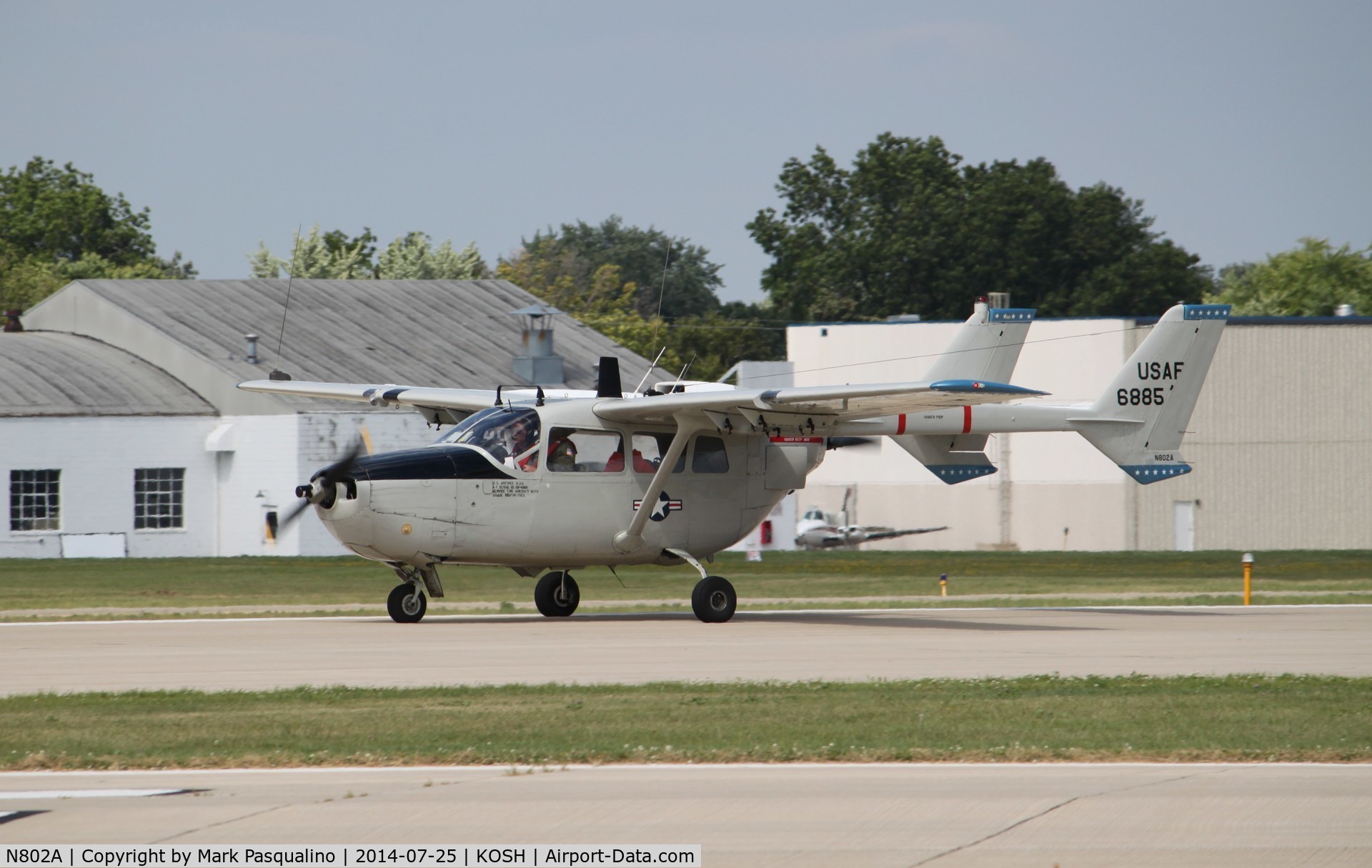 N802A, 1968 Cessna O-2A (M337B) Super Skymaster Super Skymaster C/N 337M-0174, Cessna O-2A