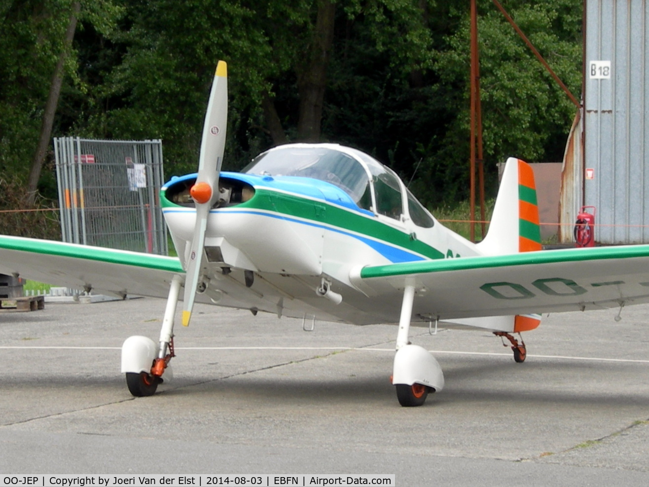 OO-JEP, Piel CP-301A Emeraude C/N 231, Fly-in Koksijde 2014