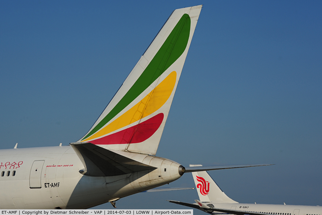 ET-AMF, 2000 Boeing 767-3BG/ER C/N 30563, Ethiopian Airlines Boeing 767-300