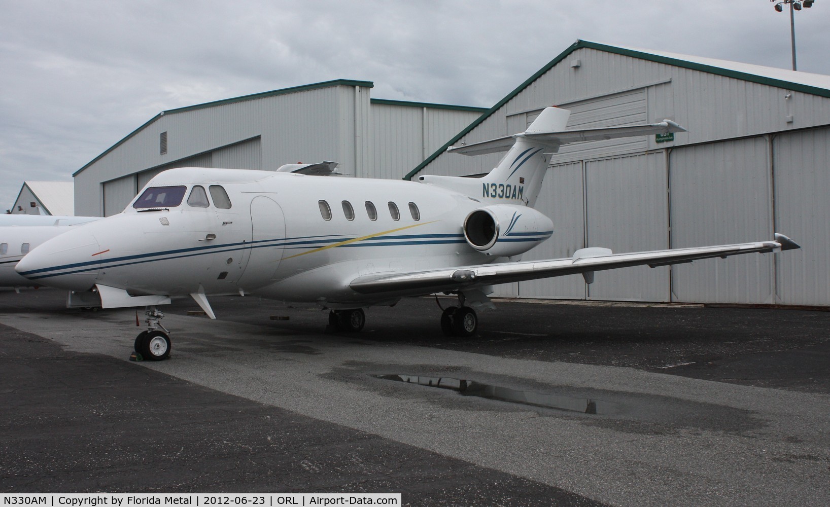 N330AM, 1985 Hawker Siddeley HS.125 Series 400A C/N 25235, HS125 Fan 400A