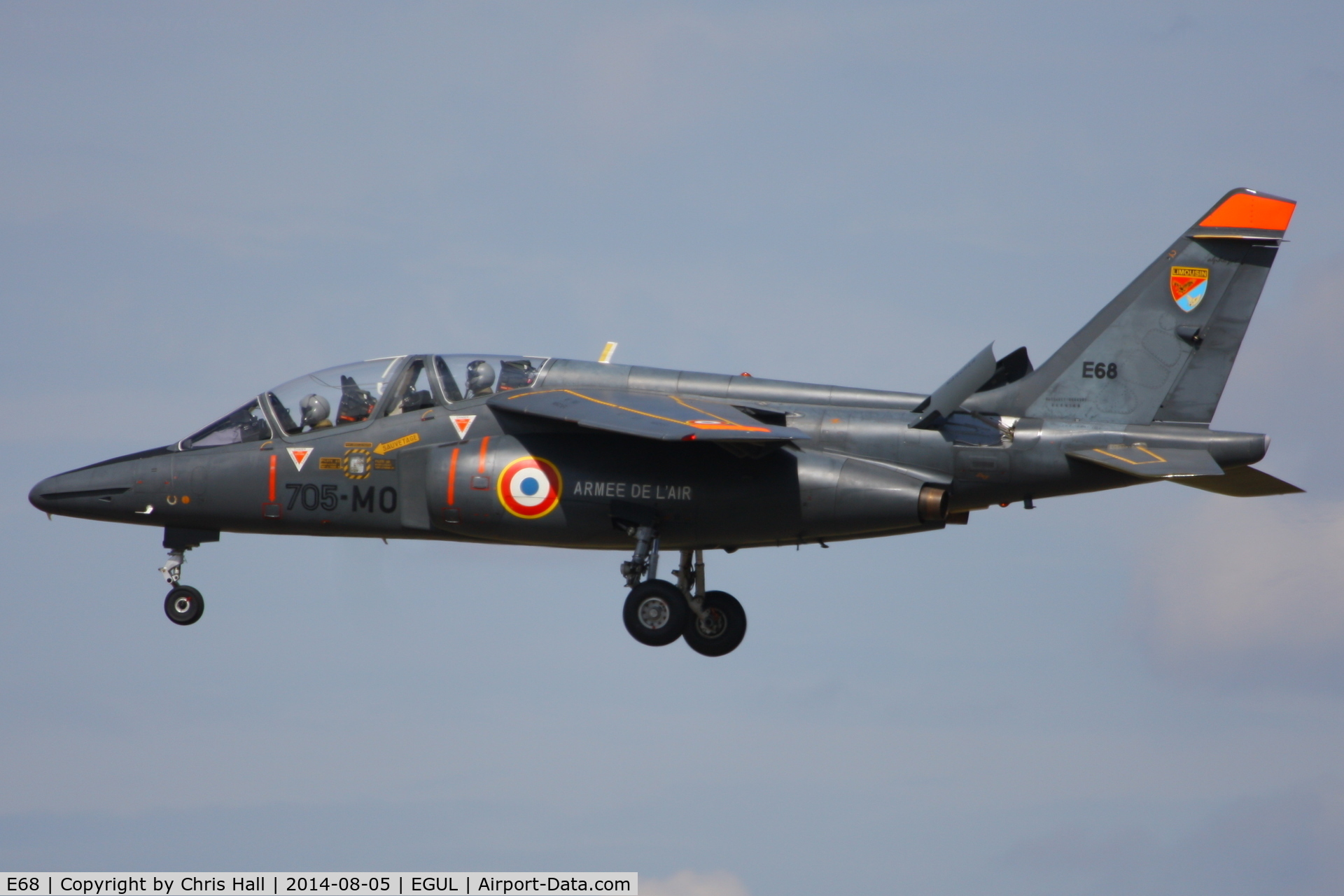 E68, Dassault-Dornier Alpha Jet E C/N E68, Armée de l'Air