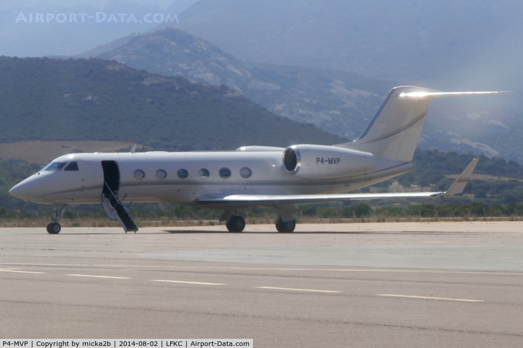 P4-MVP, 2012 Gulfstream Aerospace GIV-X (G450) C/N 4247, Parked