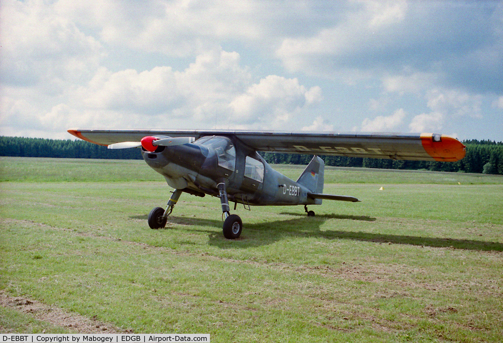 D-EBBT, Dornier Do-27A-1 C/N 185, Do 27 @ Breitscheid 1994.