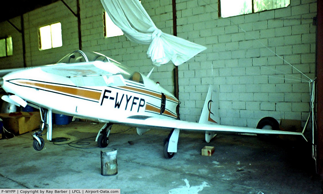 F-WYFP, 1979 Rutan VariViggen SP (Microstar) C/N 072, Rutan Vari Viggen SP [072] Toulouse-Lasbordes~F 21/09/1982. From a slide.