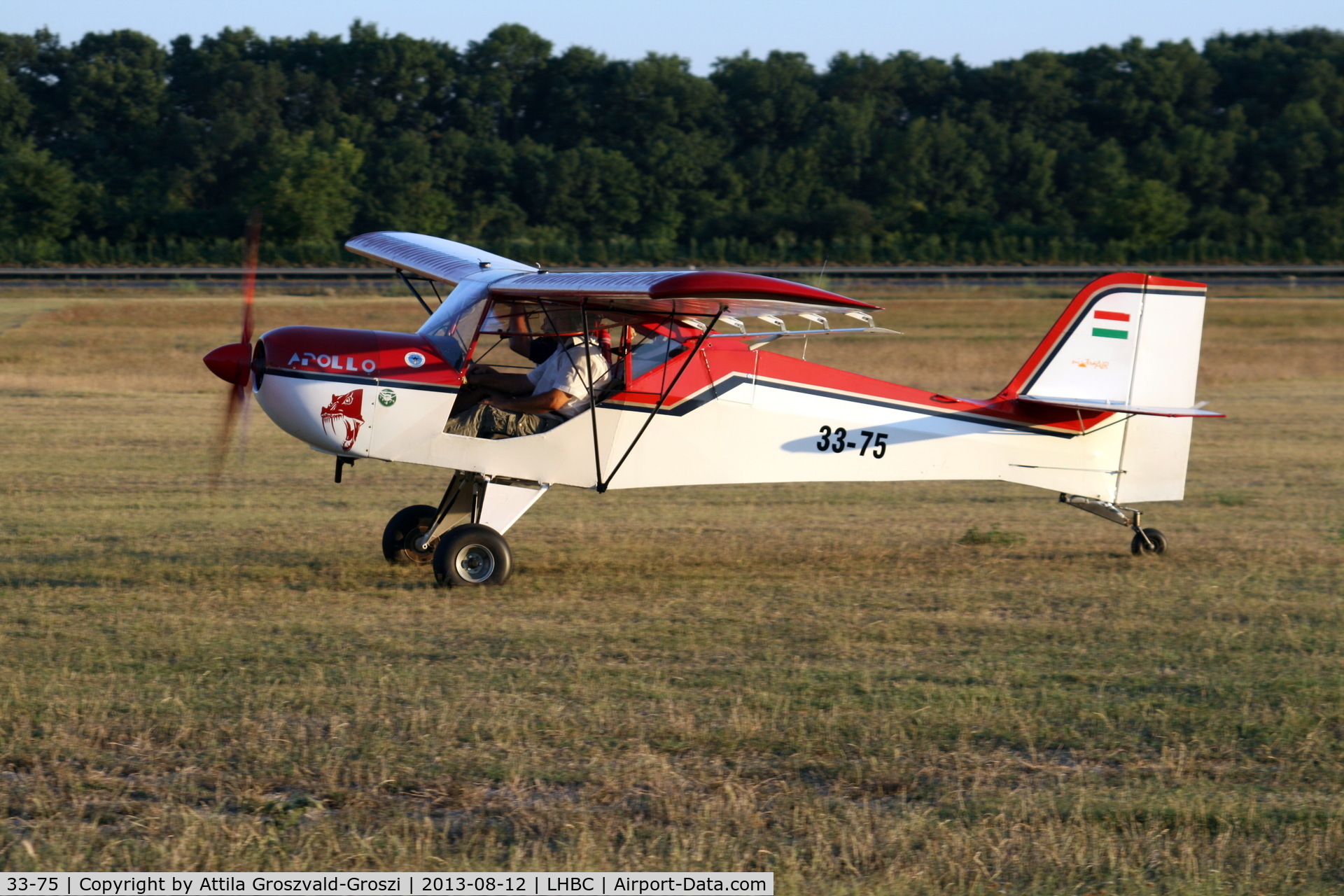 33-75, 1994 Nitra Aero Pro Kitfox C/N 003/1994, Békéscsaba Airport-Hungary