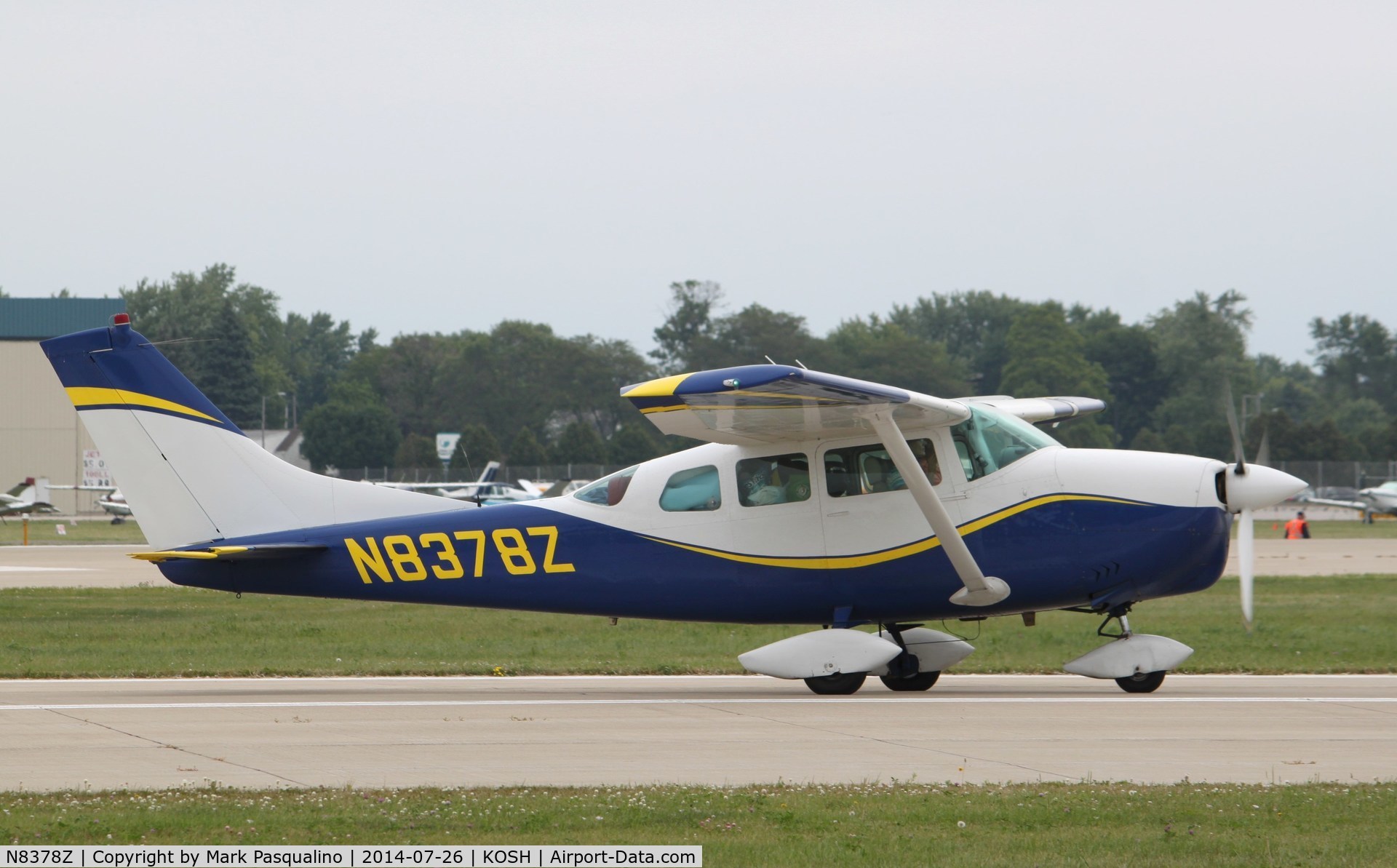 N8378Z, 1963 Cessna 210-5 (205) C/N 205-0378, Cessna 205