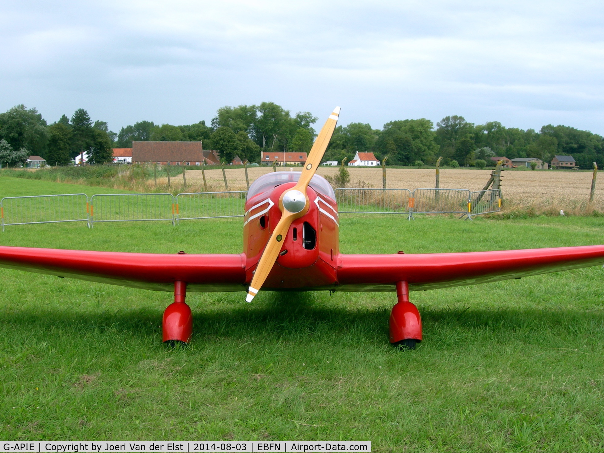 G-APIE, 1958 Tipsy Belfair C/N 535, Fly-in Koksijde 2014