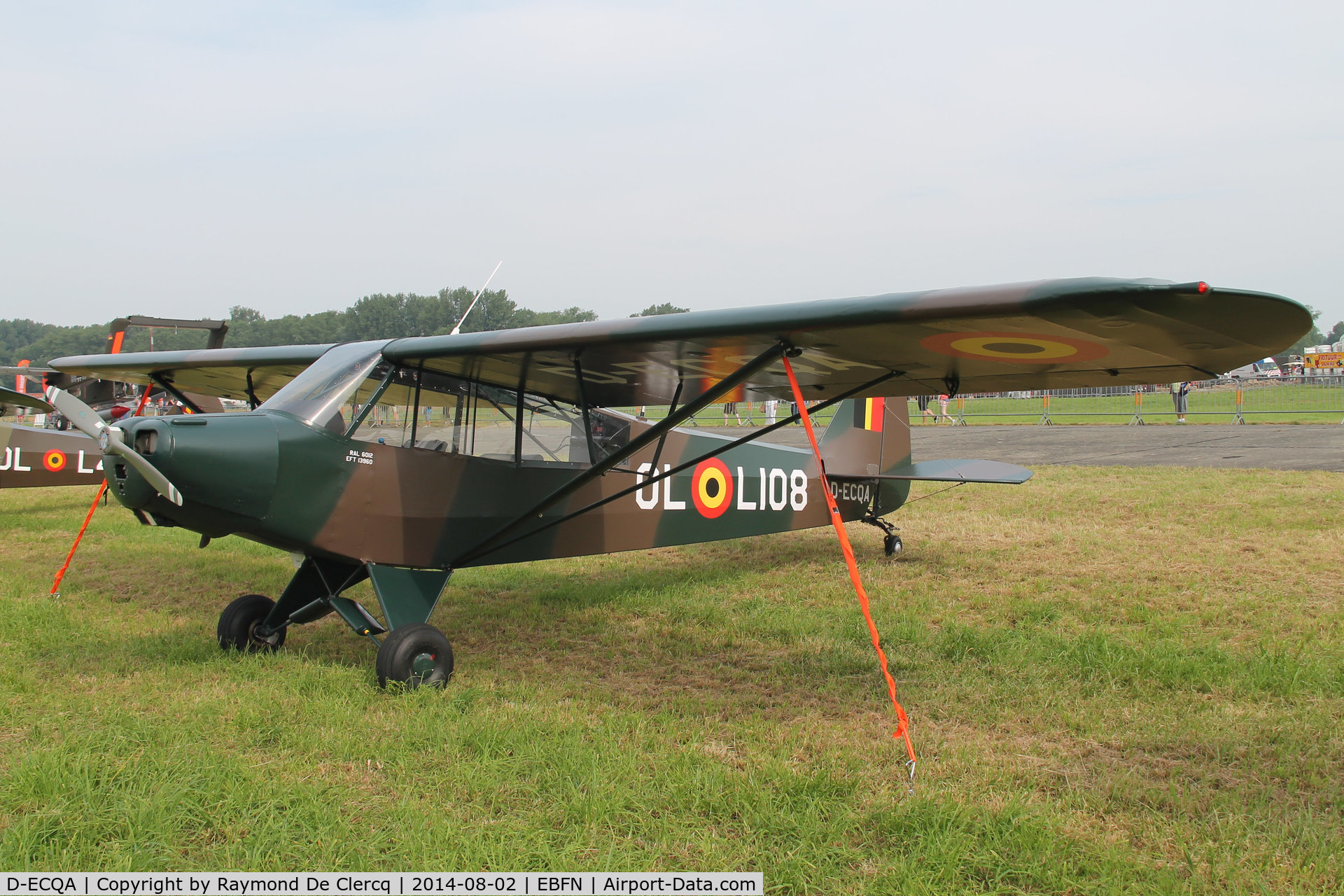 D-ECQA, Piper PA-18-95 Super Cub Super Cub C/N 18-3182, Koksijde Fly-in