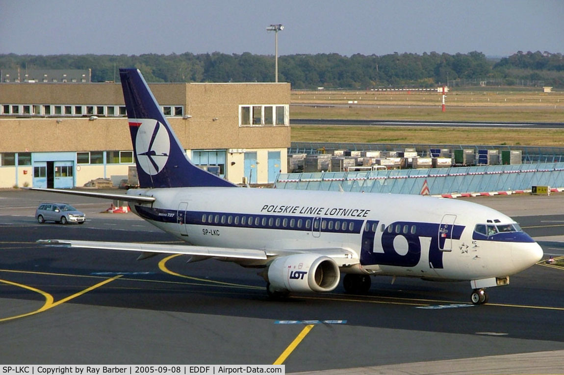 SP-LKC, 1992 Boeing 737-55D C/N 27418, Boeing 737-55D [27418] (LOT Polish Airlines) Frankfurt~D 08/09/2005