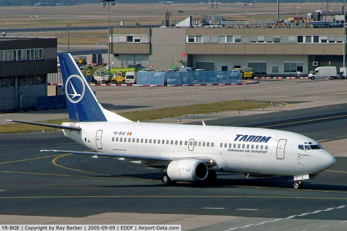 YR-BGE, 1994 Boeing 737-38J C/N 27395/2671, Boeing 737-38J [27395] (TAROM) Frankfurt~D 09/09/2005