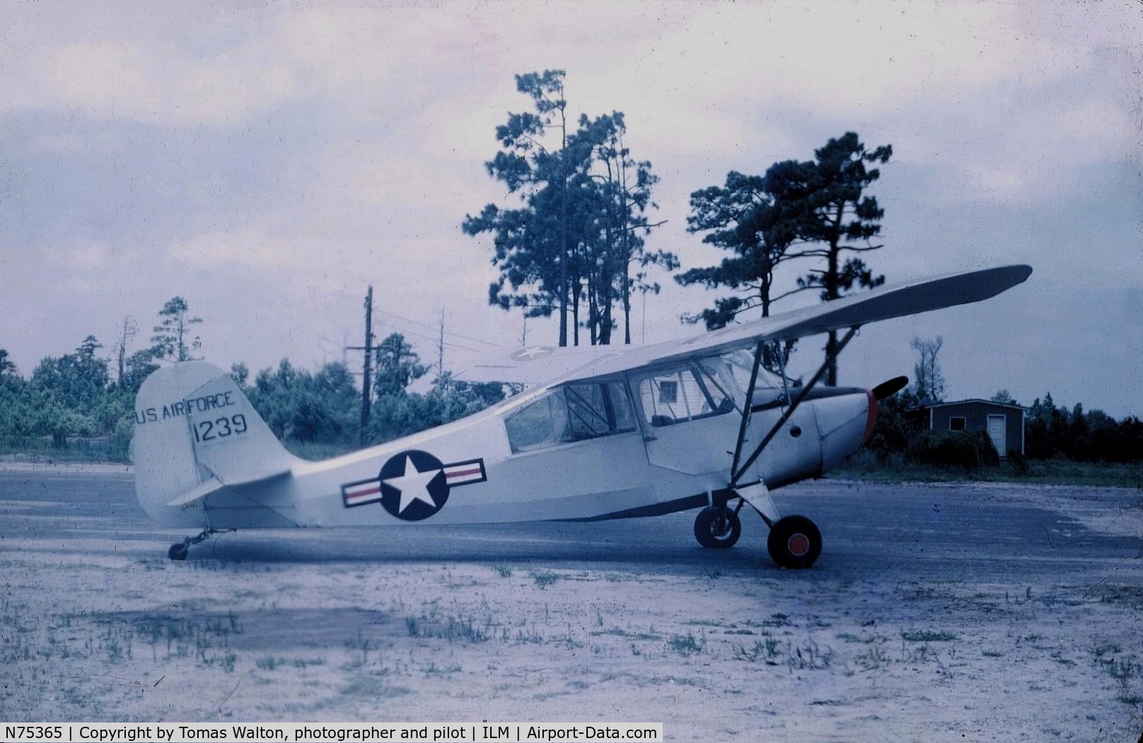 N75365, Aeronca 7BCM C/N 47-825, Taken in mid 1950s, was still a member of the air force on loan to the CAP. Lots of memories, some good, most  bad.