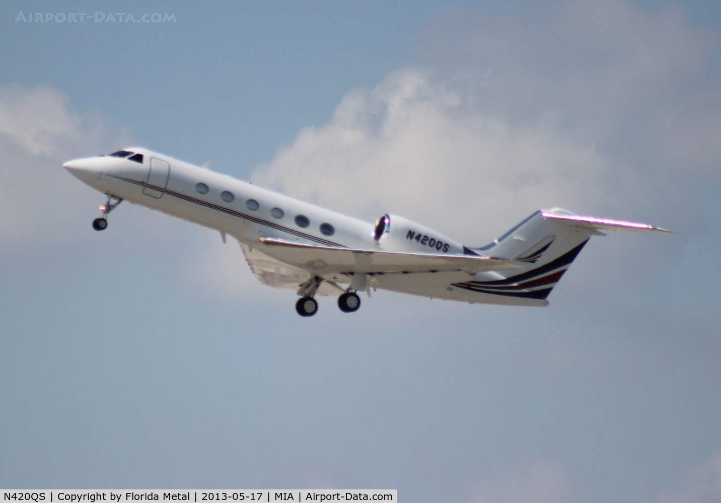 N420QS, 1997 Gulfstream Aerospace G-IV C/N 1320, Gulfstream IV