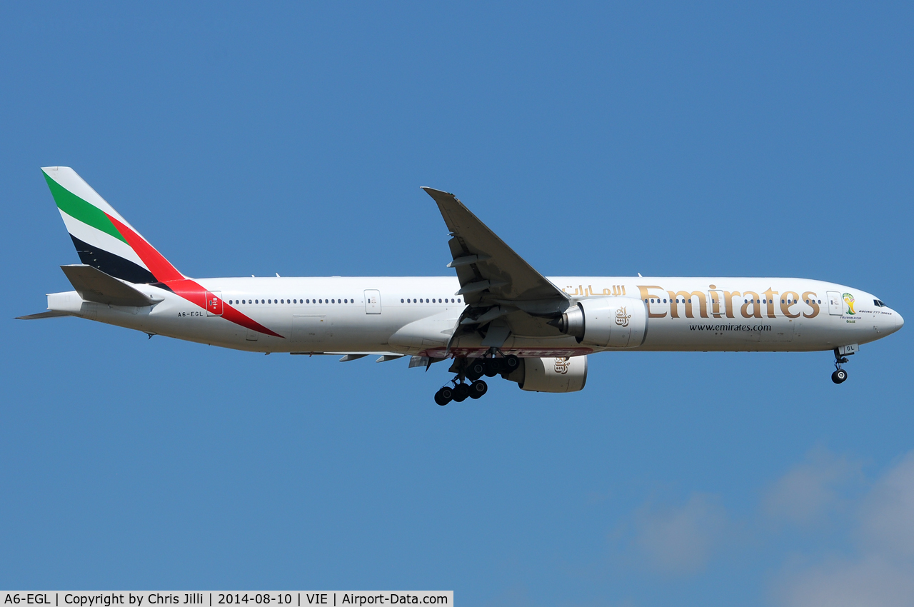 A6-EGL, 2011 Boeing 777-31H/ER C/N 41072, Emirates