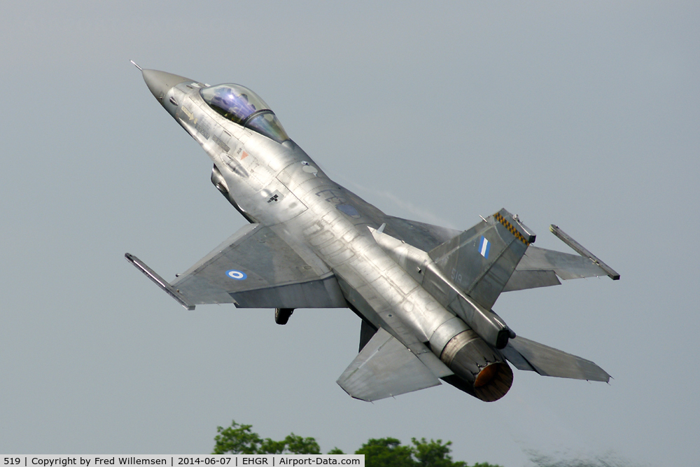 519, Lockheed Martin F-16C Fighting Falcon C/N XK-20, Greek AF