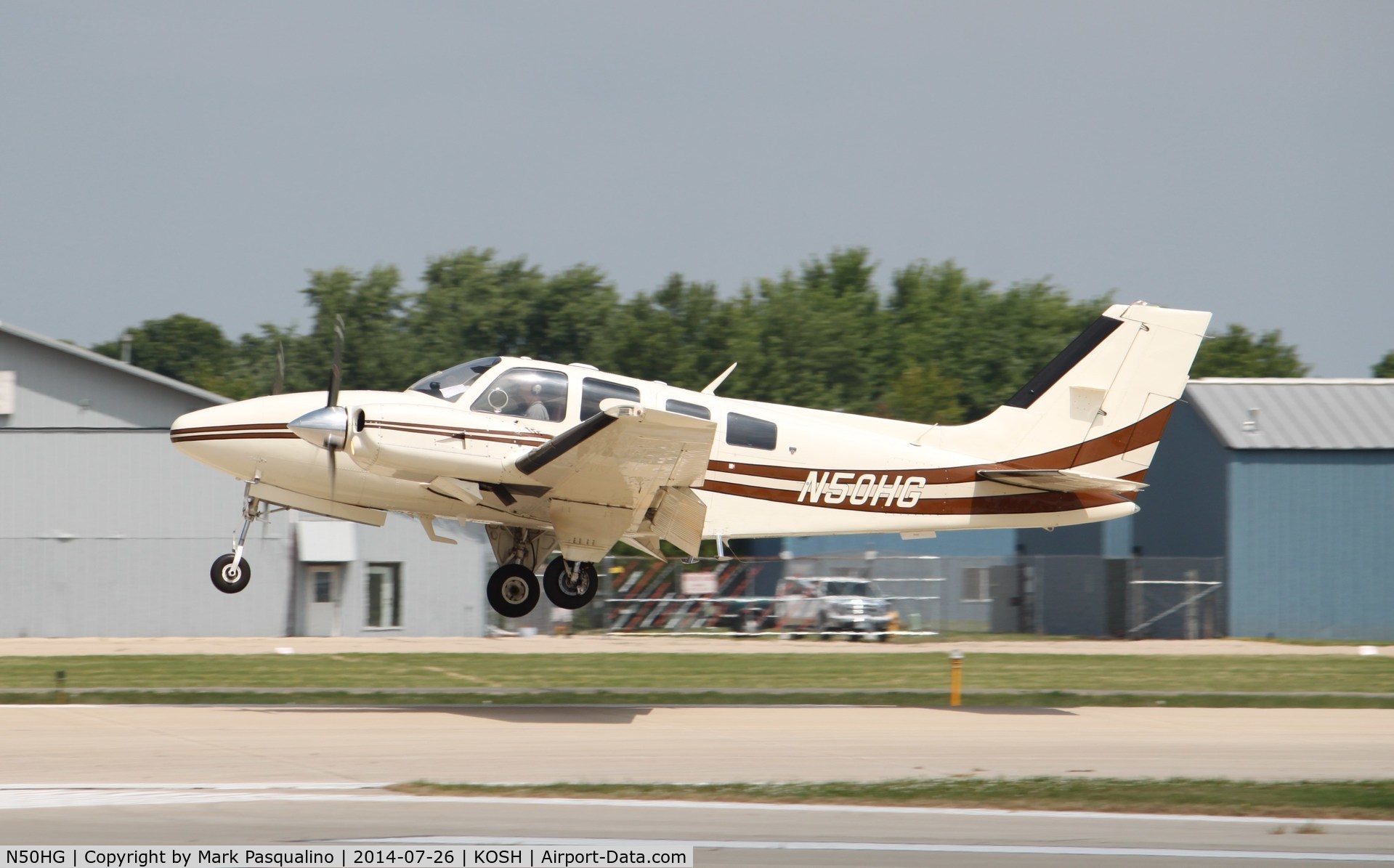 N50HG, 1979 Beech 58P Baron C/N TJ-217, Beech 58P