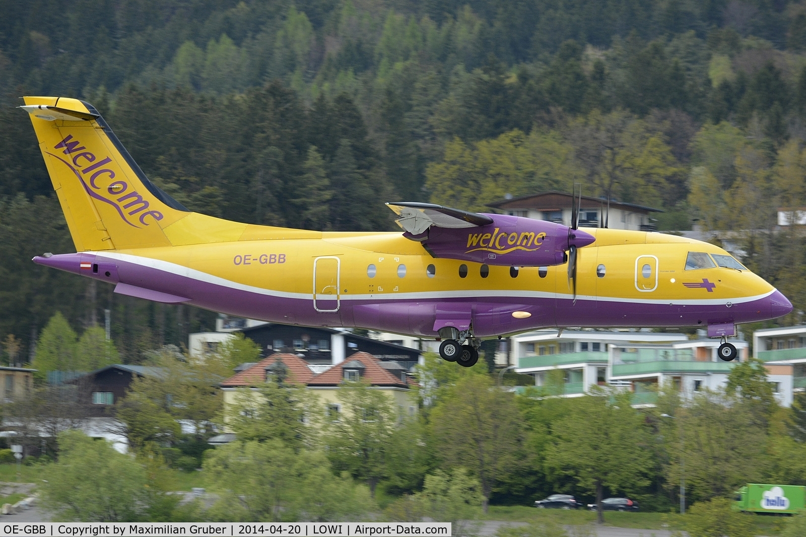 OE-GBB, 1996 Dornier 328-110 C/N 3078, Welcome Air (Tyrol Air Ambulance)