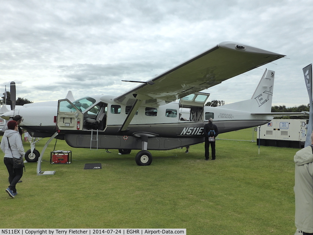 N511EX, 2013 Cessna 208B Grand Caravan C/N 208B5011, 2013 Cessna 208B Caravan, c/n: 208B5011 at Goodwood