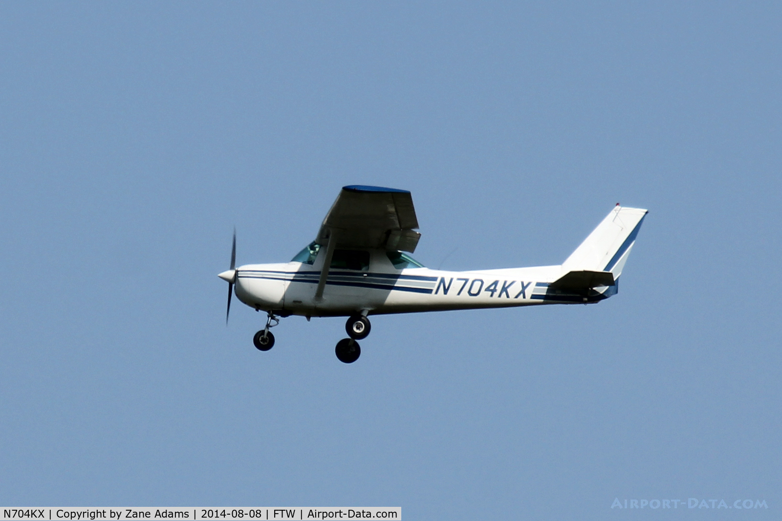 N704KX, 1976 Cessna 150M C/N 15078682, At Meacham Field - Fort Worth, TX