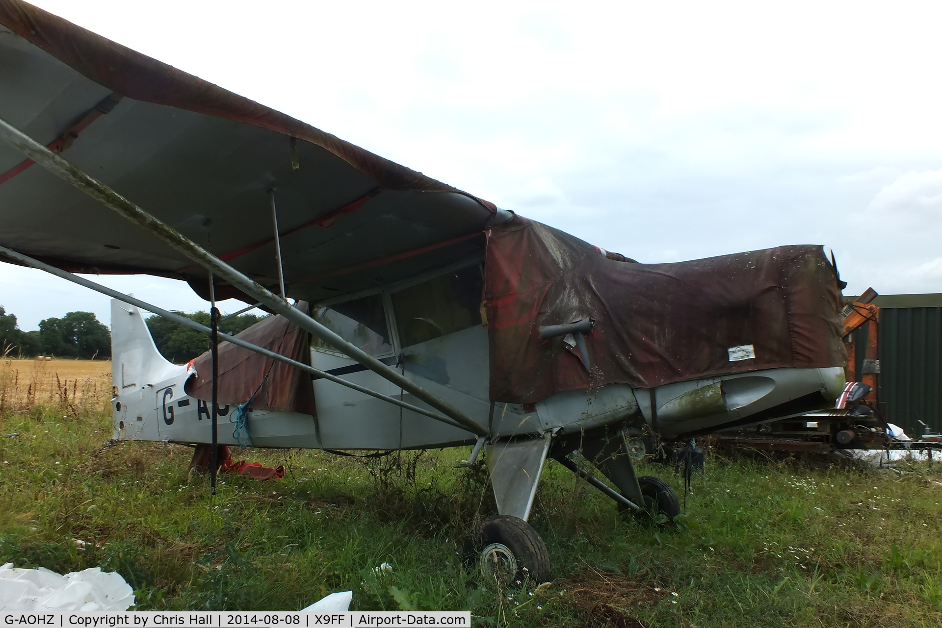 G-AOHZ, 1956 Auster J-5P Autocar C/N 3252, at Farley Farm Strip