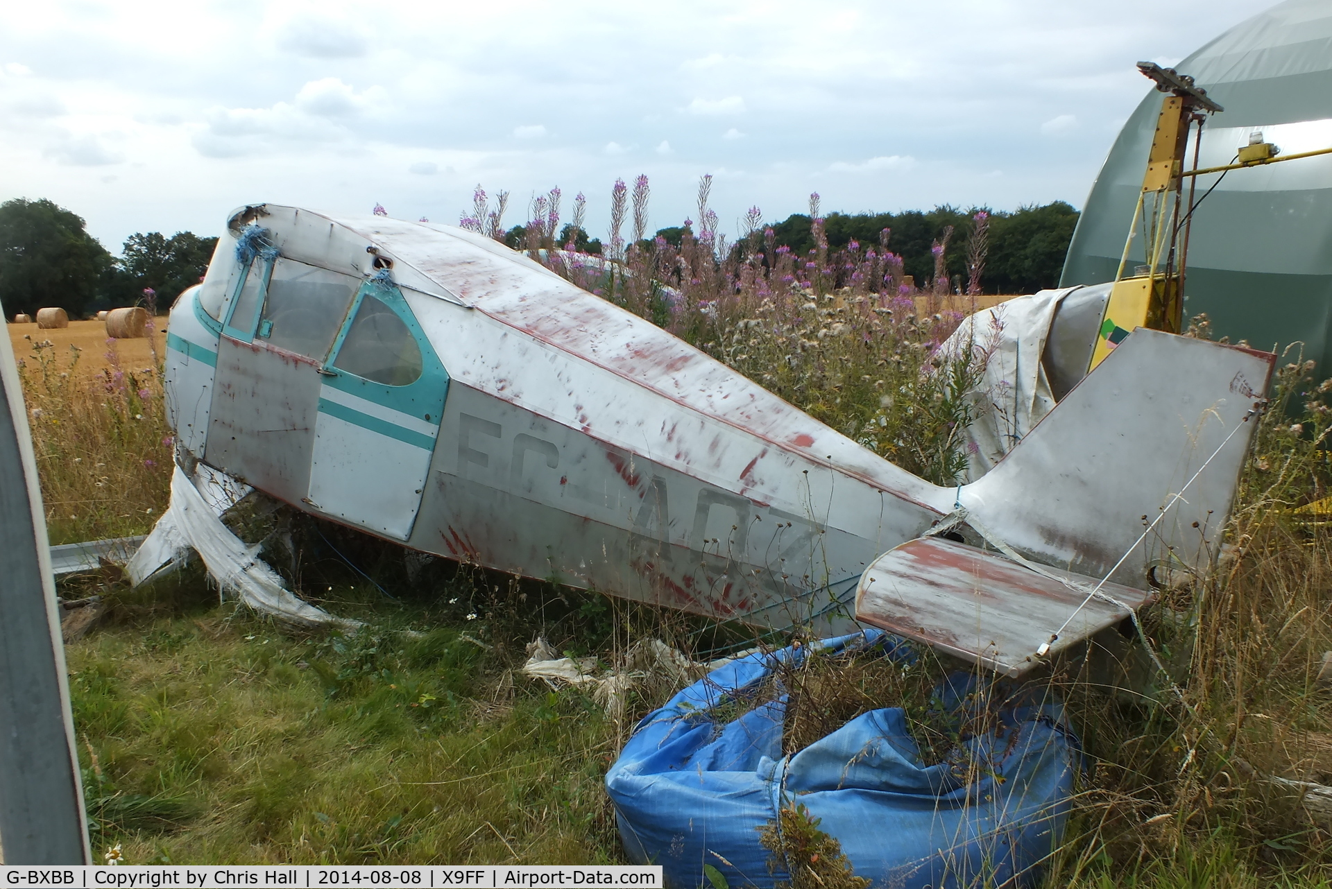 G-BXBB, 1952 Piper PA-20-135 Pacer Pacer C/N 20-959, at Farley Farm Strip