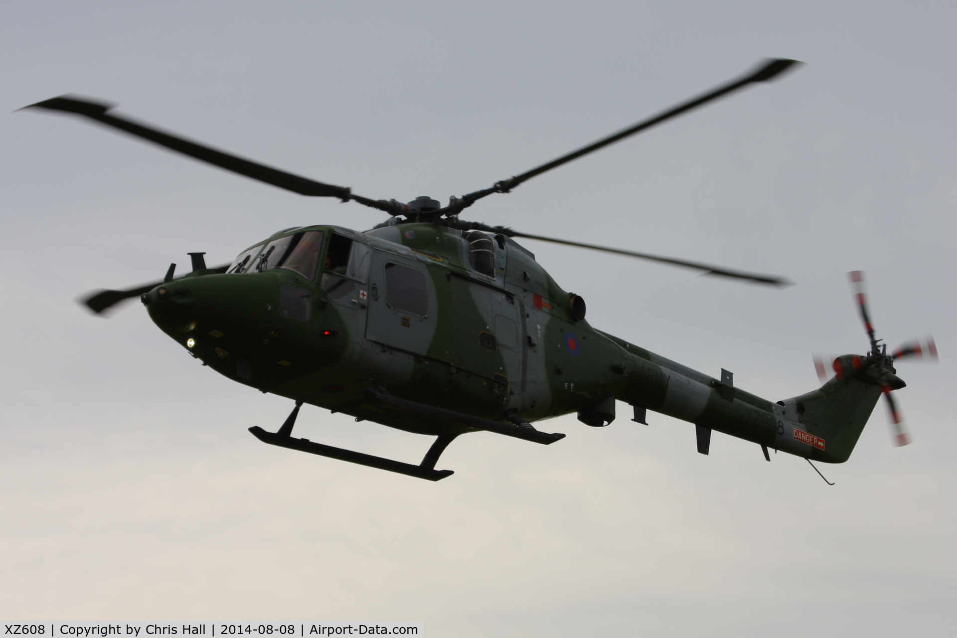 XZ608, 1980 Westland Lynx AH7 C/N 152, Army Air Corps