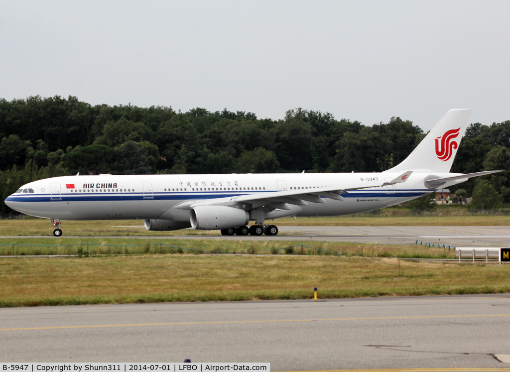 B-5947, 2014 Airbus A330-343 C/N 1538, Delivery day...