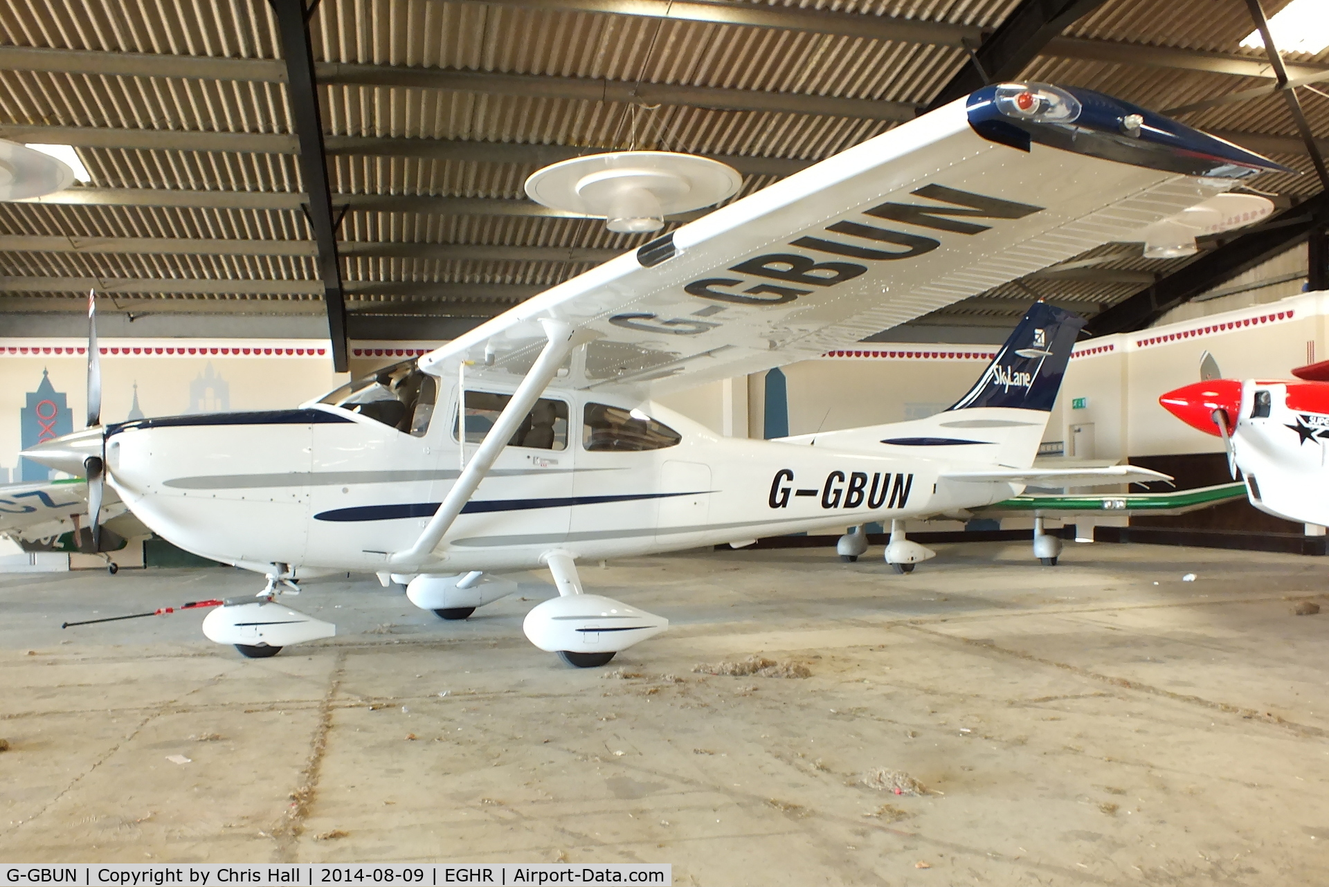 G-GBUN, 2003 Cessna 182T Skylane C/N 18281280, at Goodwood airfield