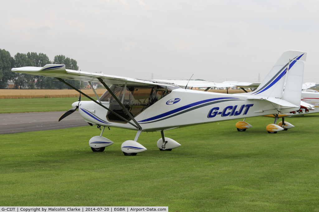 G-CIJT, 2014 Best Off Skyranger Ninja 912S(1) C/N BMAA/HB/650, Best Off Skyranger Ninja 912S(1) at The Fly-In & Vintage Air Race, The Real Aeroplane Company, Breighton Airfield, July 2014.